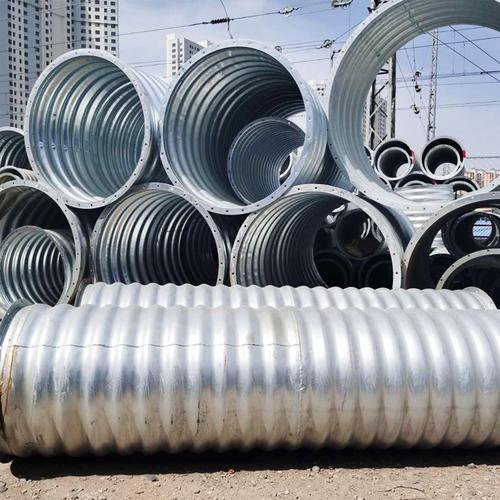 科阳公路排水管道 大口径金属钢制波纹管在整装拼装、镀锌桥梁隧道涵管中的应用优势